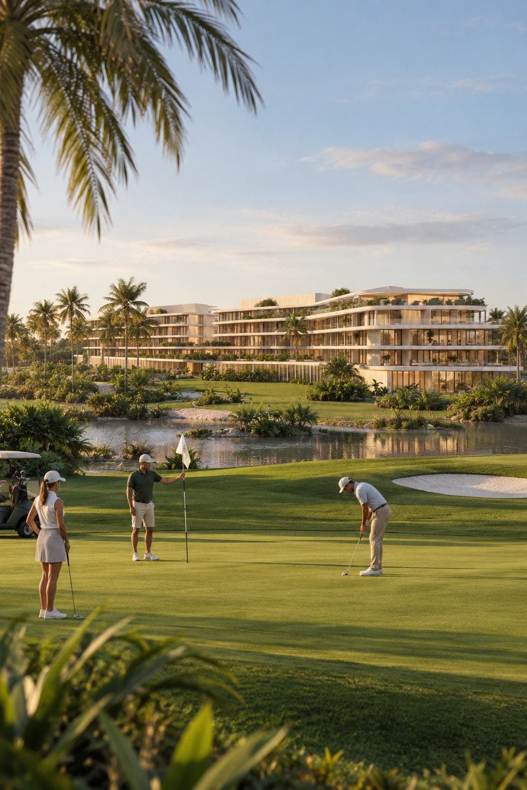 Premium residences by the golf course, Cap Cana