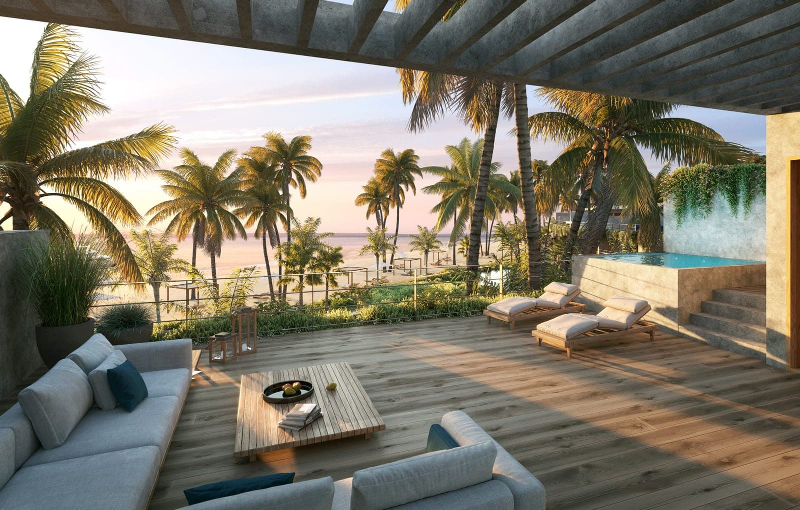 Eco-luxury beachfront residences, Cosón Beach, Las Terrenas